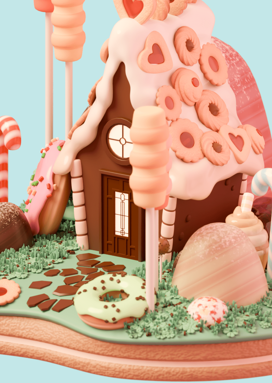 Candy House angle 3