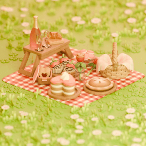 3D Valentine Isometric Picic angle 1